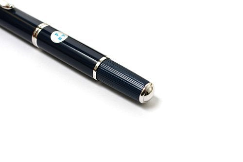 Pilot Fountain Pen Capless Fermo, Dark Blue Body, F-Nib