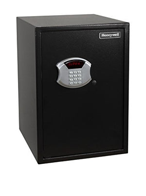 Honeywell Safes & Door Locks - 5107S Large Steel Security Safe with Depository Slot and Hotel-Style Digital Lock, 2.87-Cubic Feet, Black