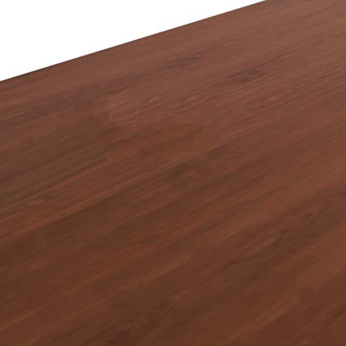 Linea Italia ZUC135 Credenza, Cherry/Silver