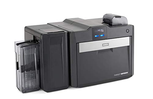 Fargo HDP6600 Dual Sided 600 DPI ID Card Printer & Supplies Bundle with Card Imaging Software 94640
