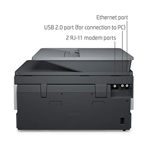 HP OfficeJet Pro 9018e Wireless Color All-in-One Printer with Bonus 6 Months Instant Ink - HP+ (1G5L5A), White