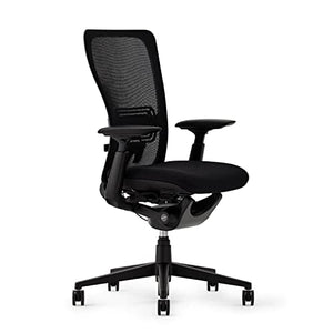 Haworth Zody Dual Posture Mesh Office Chair with Forward Tilt Option and Lumbar Support (Coal)