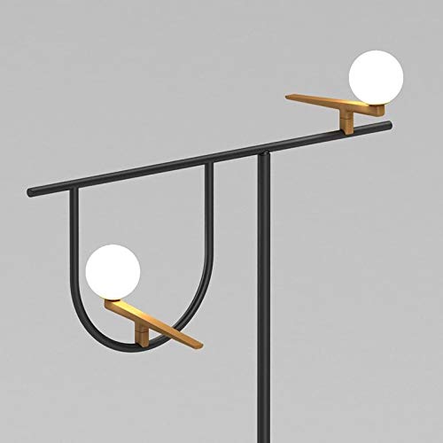 Artemide Yanzi Floor LED 20W 3000K Floor Lamp Brass Glass Neri&Hu