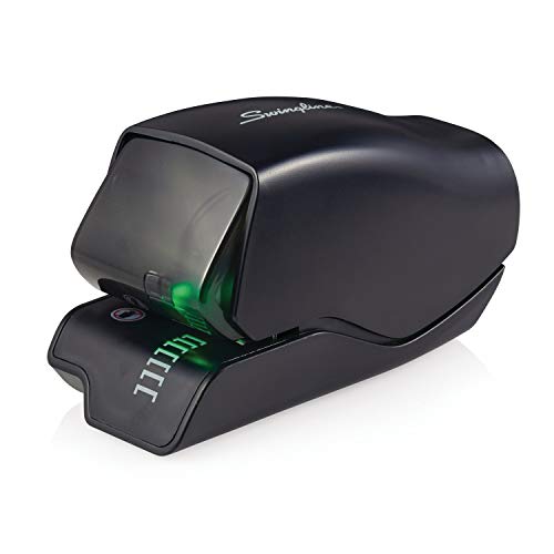 Swingline Electric Stapler, 502e Desktop, 25 Sheet Capacity, Jam Free, Black (S7050202)