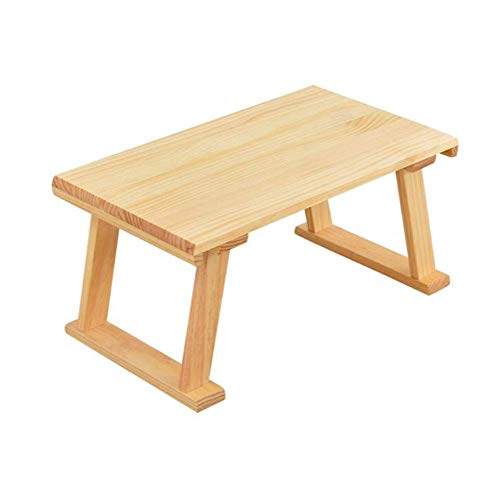 YANQING Tables Portable Pinewood Laptop Desk Notebook Multifunctional Bed, Sofa, Couch (Color : A1, Size : 60x35x29cm),Size:80x45x33cm,Colour:A2 (Color : A1, Size : 50x30x24cm)