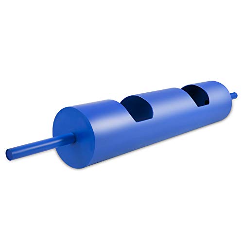 Popsport Strongman Log Bar Powerlifting Log Press Bar Strongman 10 inch Log Bar Commercial Grade Strength Equipment(Blue 10¡±)