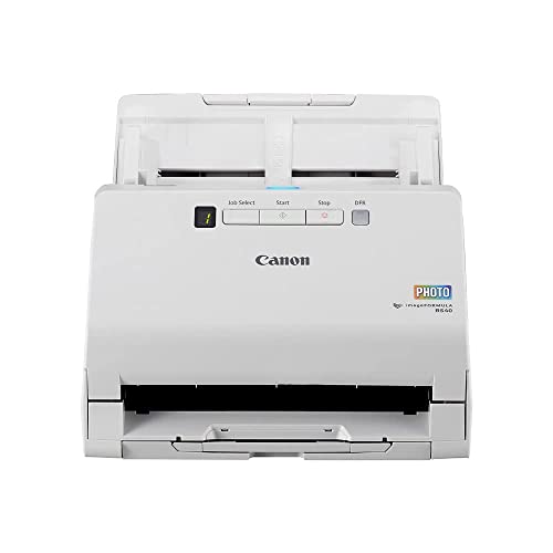 Canon RS40 Photo and Document Scanner | Auto Document Feeder | Windows & Mac | USB Interface | 1200 DPI | High Speed
