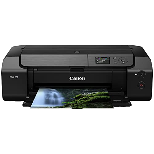Canon PIXMA PRO-200 Wireless Professional Inkjet Photo Printer - (4280C002) Bundle with Corel Photo Video Suite PaintShop Pro with VideoStudio (Digital Download) + 1 Year Extended Protection Plan