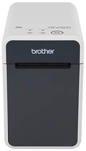 Brother TD-2120N Direct Thermal Printer - Monochrome - Desktop - Receipt Print, Black/White, Length: 8.46 inches; Height: 6.77 inches; Width: 4.33 inches