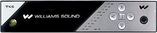 Williams Sound PPA T45 NET D Personal PA FM Base Station Transmitter with Network Control and Dante Input, DSP Audio Processing, 1000' Operating Range, Microprocessor Controlled