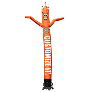 Custom Designed Sky Dancers 10ft Tall Inflatable Tube Man with 1/2 Horse Power Blower