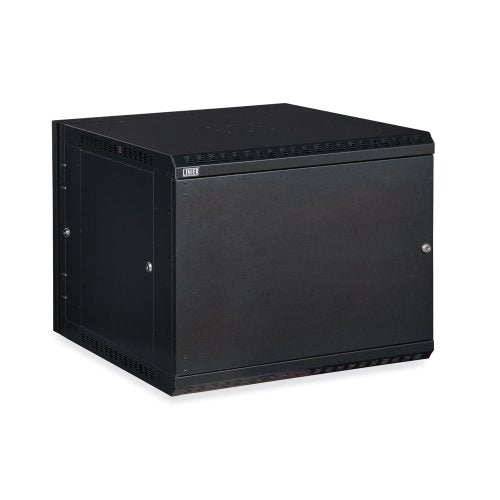 Kendall Howard 9U LINIER Swing-Out Wall Mount Cabinet with Solid Door