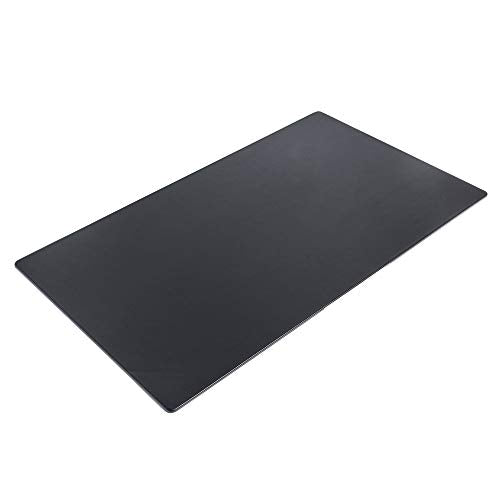 Dacasso Black Leather 34" x 20" Without Rails Desk Mat
