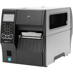 Zebra Technologies ZT41043-T410000Z Series ZT410 4" DT/TT Tabletop Printer, 300 dpi Resolution, Tear Bar, Power Cord with US Plug, USB 2.0/RS-232 Serial/10/100 Ethernet, Bluetooth 2.1, EZPL, Rewind