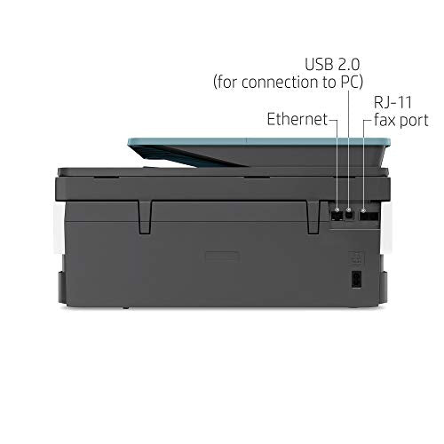 HP OfficeJet Pro 8035 All-in-One Wireless Printer - Includes 8 Months of Ink, HP Instant Ink, Works with Alexa - Oasis (3UC66A)