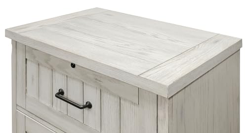 Martin Furniture Avondale Lateral File, White