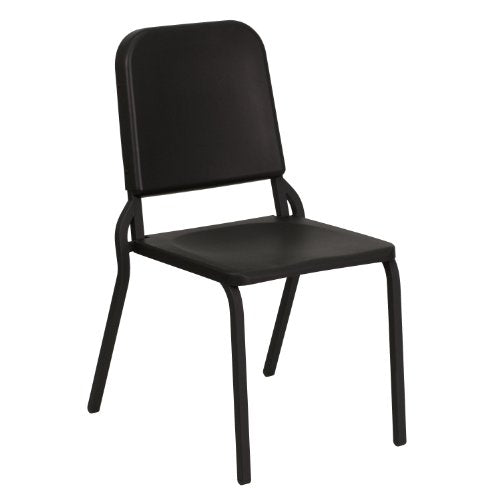 Flash Furniture 5 Pk. HERCULES Series Black High Density Stackable Melody Band/Music Chair