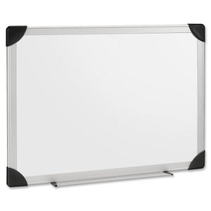 Lorell 55654 Dry-Erase Board, 8-Ft x4-Ft, Aluminum Frame/White