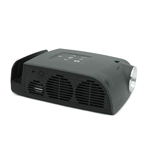 AAXA S1 Mini Nintendo Switch Dock Projector, 3 Hour Battery, USB-C Video Input, 720p HD Native Resolution, 400 Lumens, Gaming, DLP