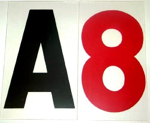 8" on 9 inch Outdoor Rigid Marquee Sign Letters