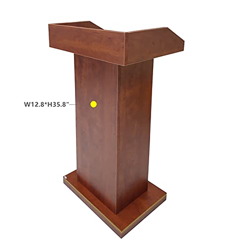 FixtureDisplays Deluxe Wood Podium