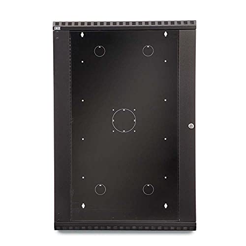 Kendall Howard 18U LINIER Fixed Wall Mount Cabinet with Glass Door