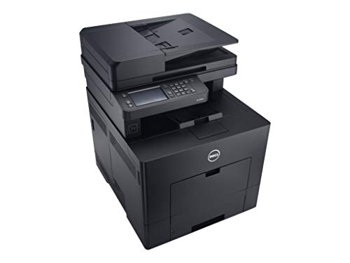 Dell C3765DNF 4-in-1 Copier Fax Scanner Multifunction Color Laser Office Printer with Cartridges N1NK7 - (Renewed)