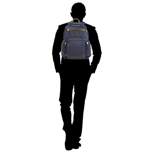 Travelpro Platinum Elite - 17-Inch Business Laptop Backpack, True Navy, 17.5-Inch