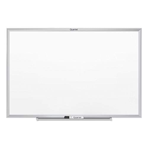 Quartet S537B Classic Melamine Dry Erase Board, 72 x 48, White Surface, Black Frame (QRTS537B)