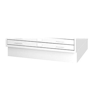 Safco Products Flat File Closed Base for 5-Drawer 4998WHR Flat File, sold separately, White
