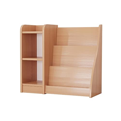 BNNP Desktop 3-Layer Bookshelf Office File Storage Rack (Color: A)