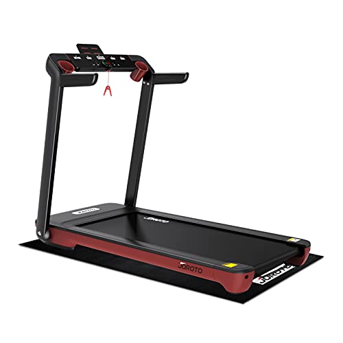 JOROTO IW9 Foldable Treadmill with Suitable Equipment Mat (Mat Size: 1800 x 750 x 4mm