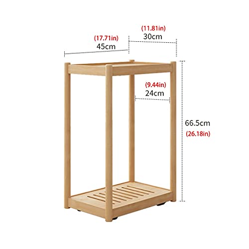 CPU Stand CPU Bracket Desktop Host Base Wood Bracket Double-Layer Shelf Printer Bracket PC Shelf