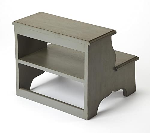 Butler Specialty Company Melrose Wood Step Stool - Gray