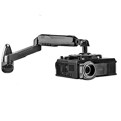 BNNP Projector Wall Mount Bracket Adjustable Hanger Arm - Black