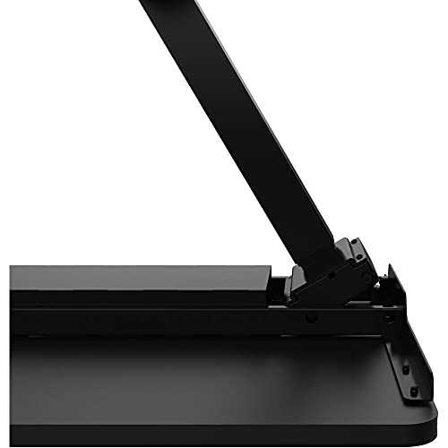 Hanover Electric Sit or Stand Desk with Adjustable Heights, Black