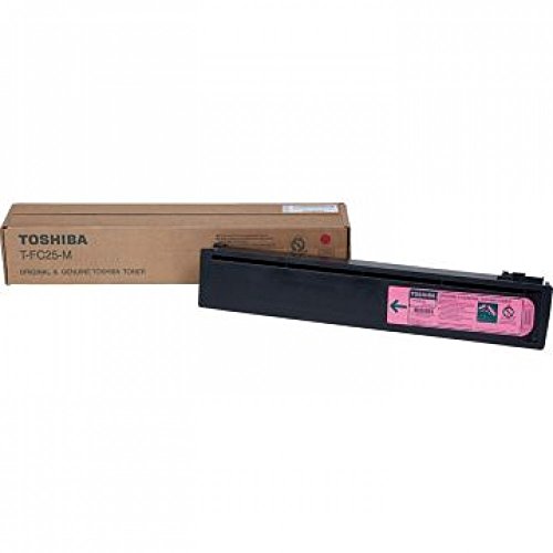 Toshiba T-FC25-M TFC25M E-Studio 2040C 2540C 3040C 3540C 4540C Printers Toner Cartridge (Magenta) in Retail Packaging