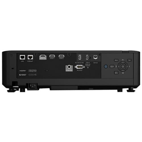 Epson PowerLite L775U 3LCD Projector - Ceiling Mountable - Black