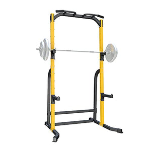 ZENOVA Power Rack Squat Rack with Pull Up Bar Home Gym Fitness Power Tower Squat Stand for Weightlifting, 800LBS Weight Capacity