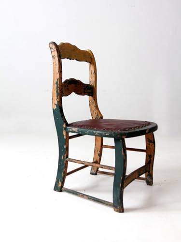 Lschool Antique Small Painted Side Chair