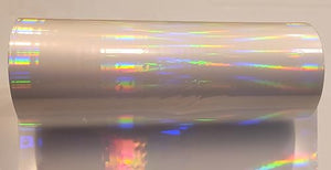 InviZguard Rainbow Holographic Laminating Film - 1.6mil 12.75" x 1000, Clear Gloss