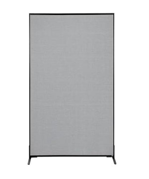 Global Industrial Freestanding Office Partition Panel, Gray 36-1/4"W x 60"H