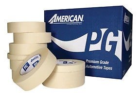 American Tape 1 1/2'' PG27 Paint Masking Tape 1 CASE/24 Rolls