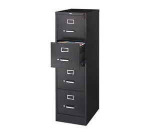 OfficeMax 22" Deep 4-Drawer Vertical File Cabinet, Putty