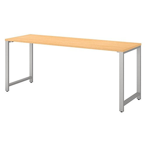 Bush Business Furniture 400 Series 72W x 24D Table Desk in Natural Maple
