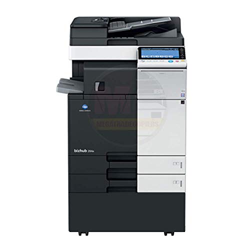 Konica Minolta Bizhub 284 A3 Monochrome Laser Multi-Function Copier - 28ppm, Copy, Print, Scan, Auto Duplex, Network, 1800 x 600 DPI, 2 Trays, Stand (Renewed)