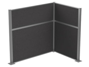 VERSARE Hush Panel Cubicle Kit | Workstation Partition Walls | Sound Dampening Cubicle Walls