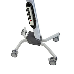 Ergotron Neo-Flex Rolling Computer Cart - Mobile Standing Desk Workstation - Grey
