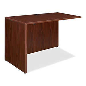 Lorell LLR69388 69000 Series Desk, Mahogany