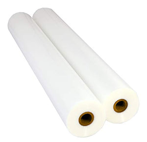 USI Premium Thermal Low-Temp EVA Roll Laminating Film, 1 Inch Core, 10 Mil, 27 Inches x 100 Feet,Clear, Gloss Finish, 2-Pack